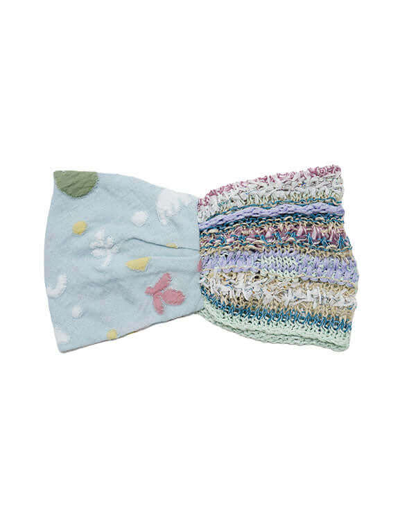 
                  
                    Load image into Gallery viewer, ウェーブレースニット切替ヘアバンド / BEH01045WA
                  
                