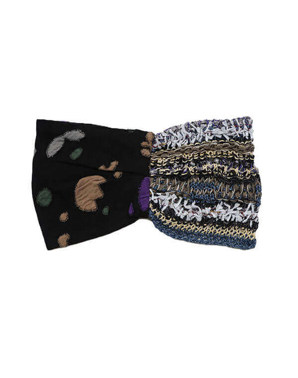 
                  
                    Load image into Gallery viewer, ウェーブレースニット切替ヘアバンド / BEH01045WA
                  
                