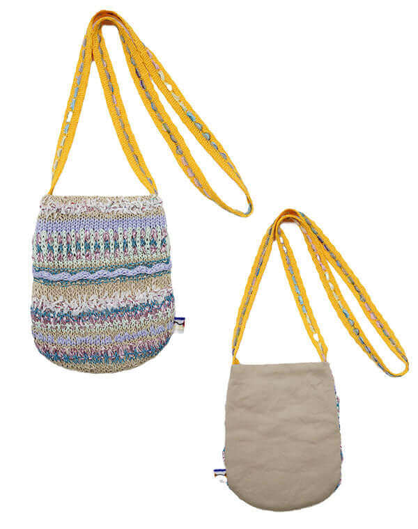 ウェーブレースニットポシェット / BEH01046WA