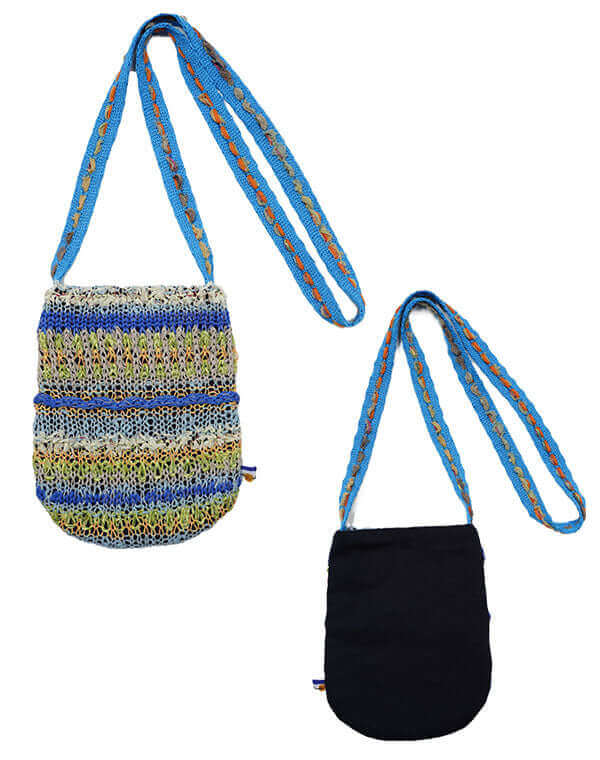 
                  
                    Load image into Gallery viewer, ウェーブレースニットポシェット / BEH01046WA
                  
                