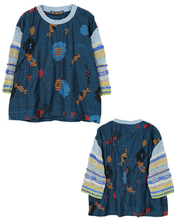 ビスケットシャーリングブラウス / BEH01058WA