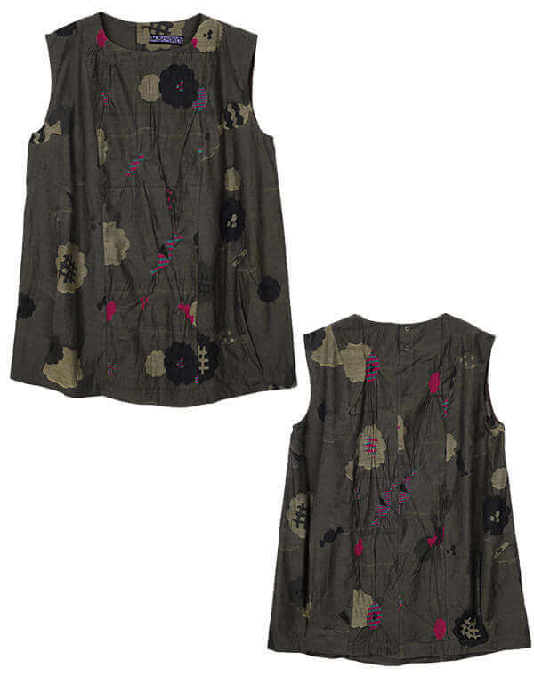 
                  
                    Load image into Gallery viewer, ビスケットシャーリングチュニックベスト / BEH01059WA
                  
                