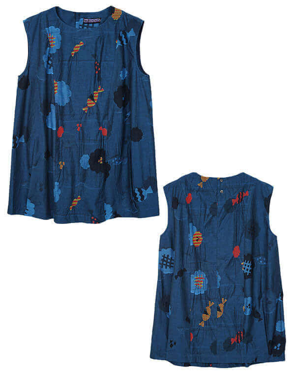 
                  
                    Load image into Gallery viewer, ビスケットシャーリングチュニックベスト / BEH01059WA
                  
                