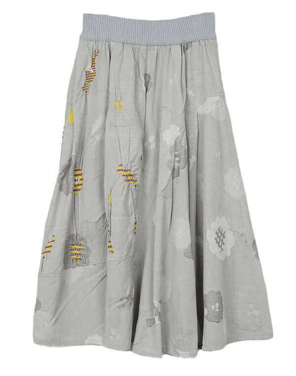 
                  
                    Load image into Gallery viewer, ビスケットシャーリング変型スカート / BEH01061WA
                  
                