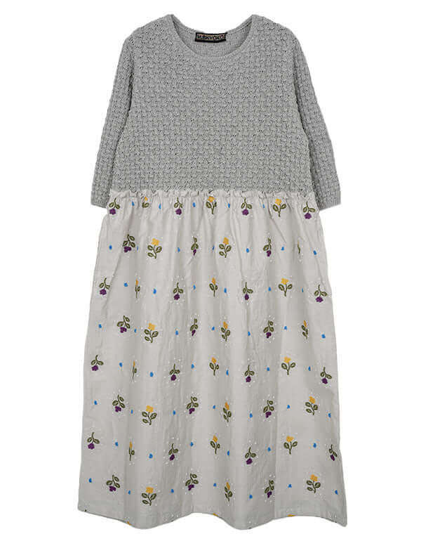 リズムフラワー切替ワンピース / BEH01074WA