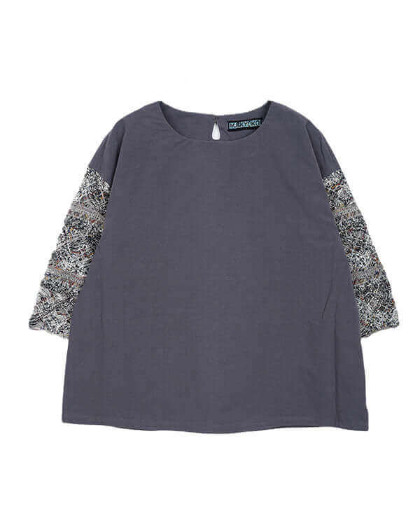 
                  
                    Load image into Gallery viewer, ファンシーレースブラウス / BEH01087WA
                  
                