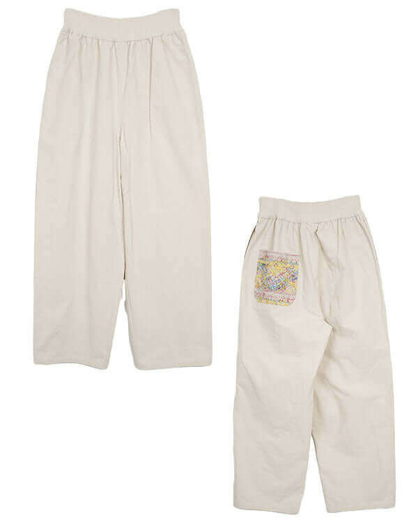 
                  
                    Load image into Gallery viewer, ファンシーレースポケットパンツ / BEH01090WA
                  
                