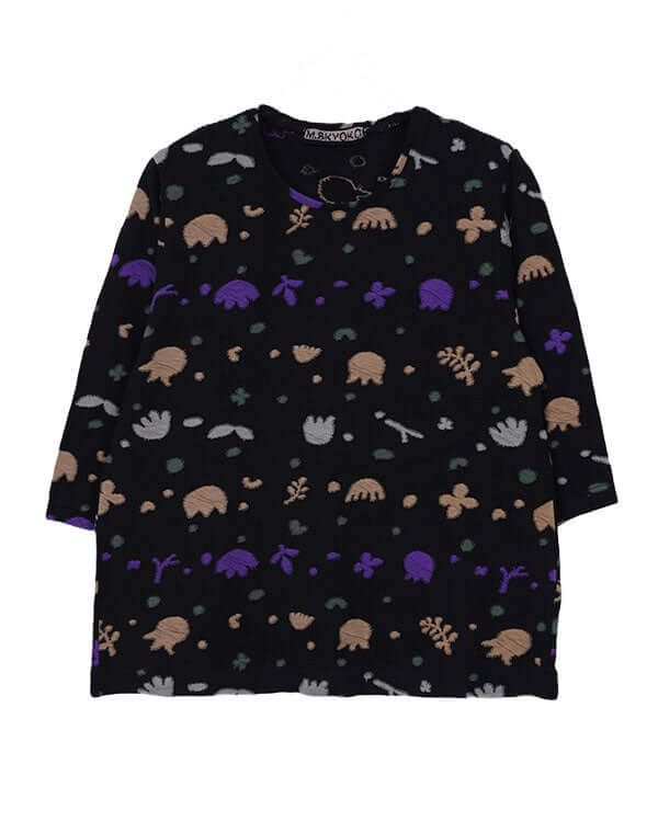 
                  
                    Load image into Gallery viewer, ガーデン柄ジャージープルオーバー / BEH01100WA
                  
                