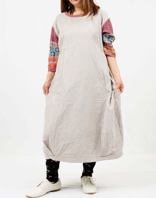 ガーデン柄ジャージーレギンス / BEH01102WA