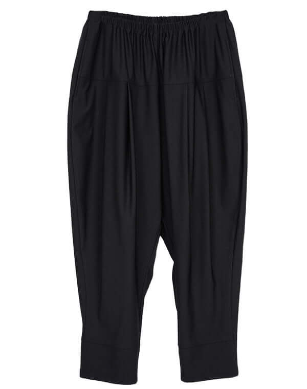 
                  
                    Load image into Gallery viewer, ストレッチジャージータックギャザーパンツ / BEH01112WA
                  
                