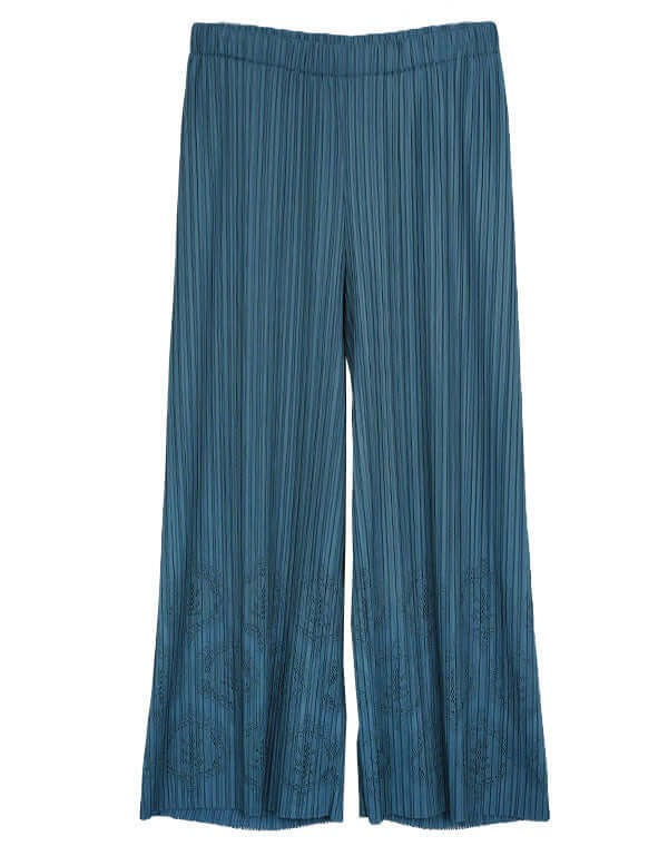 プリーツニットレースパンツ / BEH01115WA