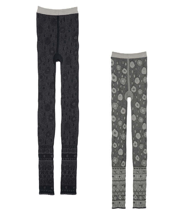 
                  
                    Load image into Gallery viewer, リバーシブルニットレースレギンス / BEH01118WA
                  
                