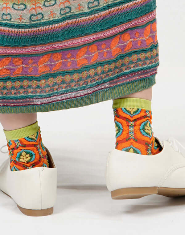 
                  
                    Load image into Gallery viewer, ぽこぽこタイルソックス  / BEH01123WA
                  
                