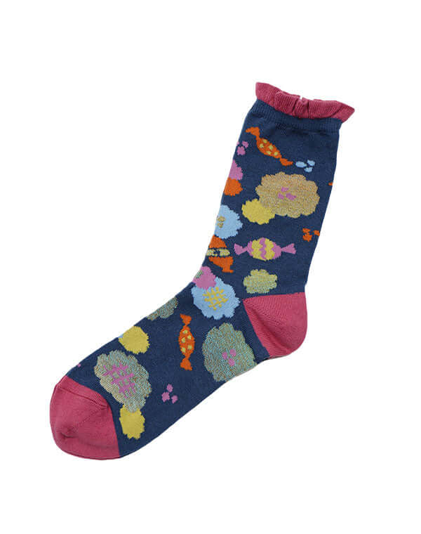 
                  
                    Load image into Gallery viewer, お菓子グラデーションソックス / BEH01124WA
                  
                