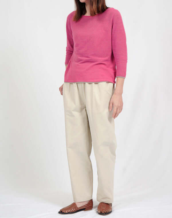 
                  
                    Load image into Gallery viewer, シームレスコットンプルオーバー / BEH01128WA
                  
                