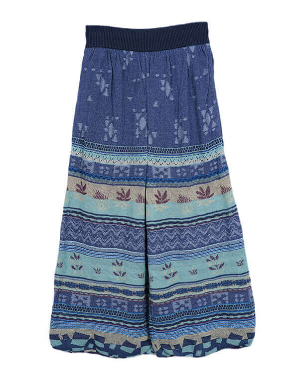 
                  
                    Load image into Gallery viewer, MIXジャカードニットパンツ / BEH07004WA
                  
                