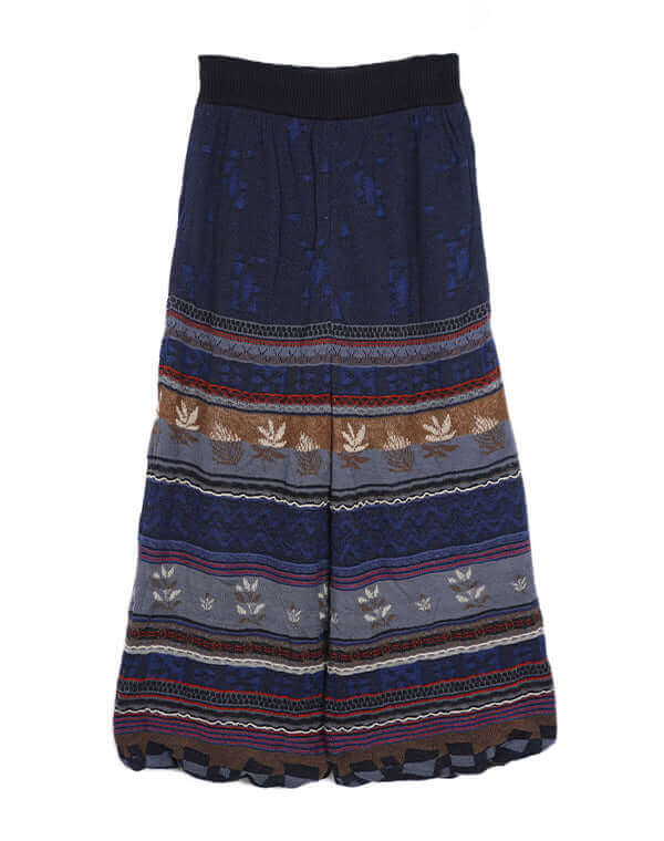 
                  
                    Load image into Gallery viewer, MIXジャカードニットパンツ / BEH07004WA
                  
                