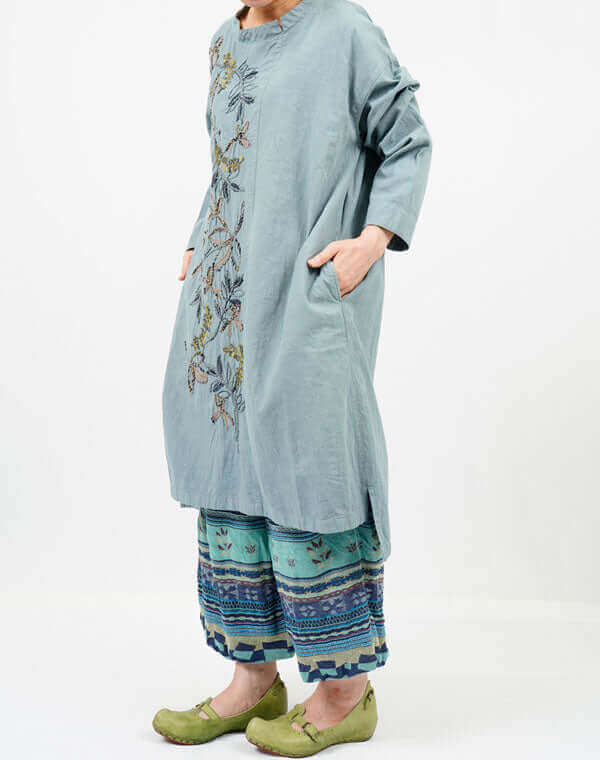 
                  
                    Load image into Gallery viewer, MIXジャカードニットパンツ / BEH07004WA
                  
                