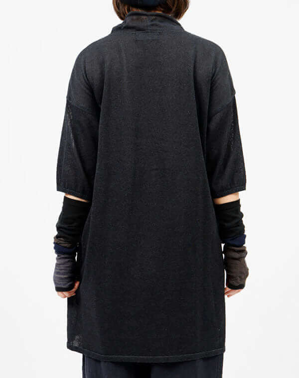 
                  
                    Load image into Gallery viewer, メシィカフェ柄刺繍入りチュニック / BEH07009WA
                  
                