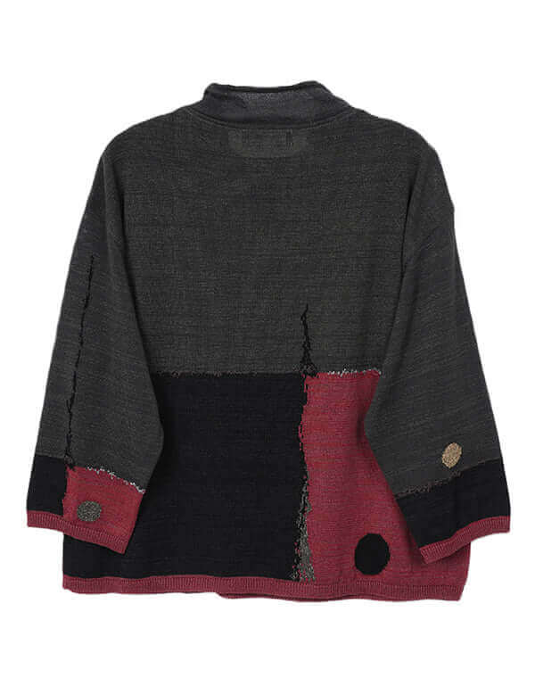 
                  
                    Load image into Gallery viewer, カラータッチ柄プルオーバー / BEH07013WA
                  
                