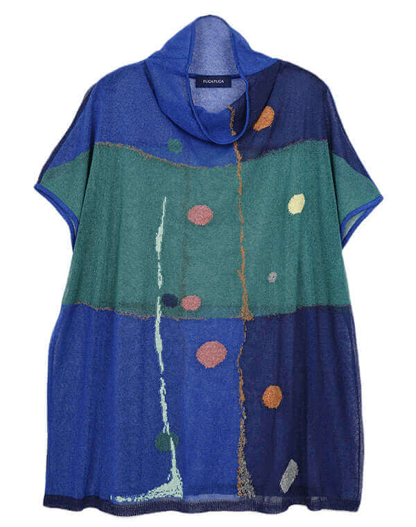 
                  
                    Load image into Gallery viewer, カラータッチ柄ロングベスト / BEH07014WA
                  
                