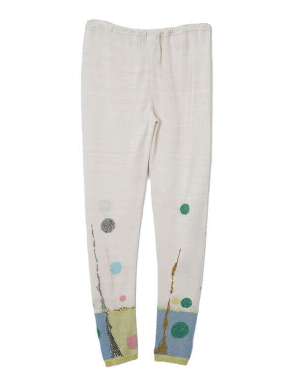 カラータッチ柄レギンス / BEH07016WA