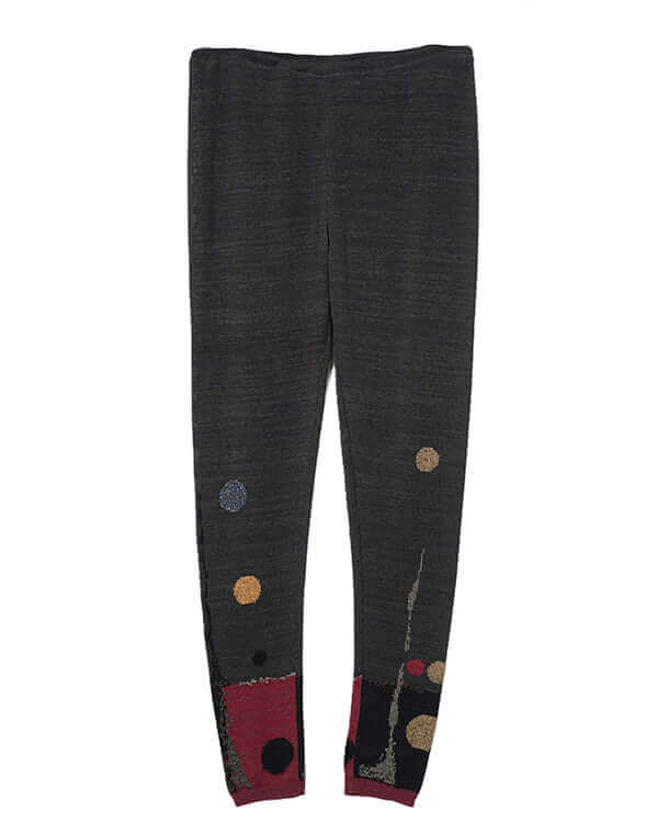 
                  
                    Load image into Gallery viewer, カラータッチ柄レギンス / BEH07016WA
                  
                