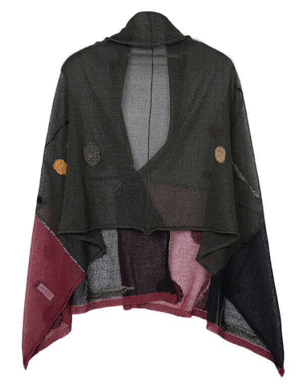 
                  
                    Load image into Gallery viewer, カラータッチ柄ショール / BEH07017WA
                  
                