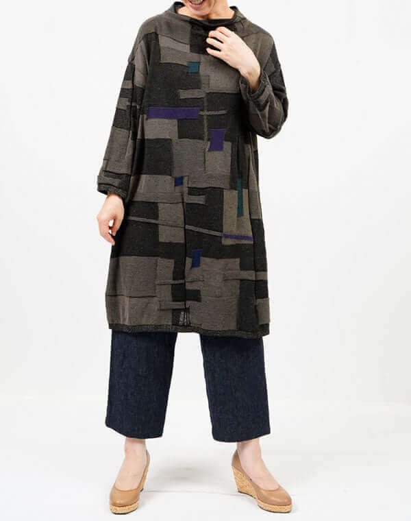 メイズ柄ワンピース / BEH07024WA