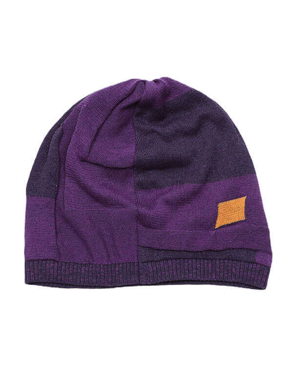 メイズ柄ニット帽 / BEH07026WA