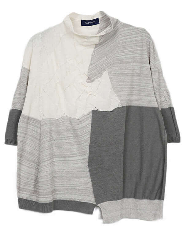 
                  
                    Load image into Gallery viewer, リンクス柄プルオーバー / BEH07027WA
                  
                