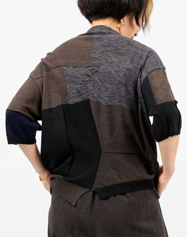 
                  
                    Load image into Gallery viewer, リンクス柄プルオーバー / BEH07027WA
                  
                