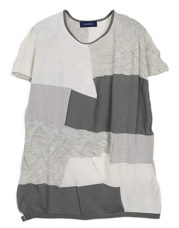 
                  
                    Load image into Gallery viewer, リンクス柄半袖プルオーバー / BEH07028WA
                  
                