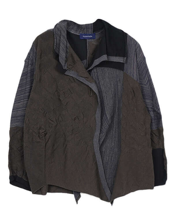 
                  
                    Load image into Gallery viewer, リンクス柄カーディガン / BEH07029WA
                  
                