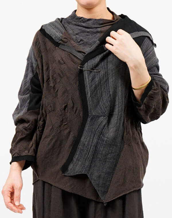 リンクス柄カーディガン / BEH07029WA