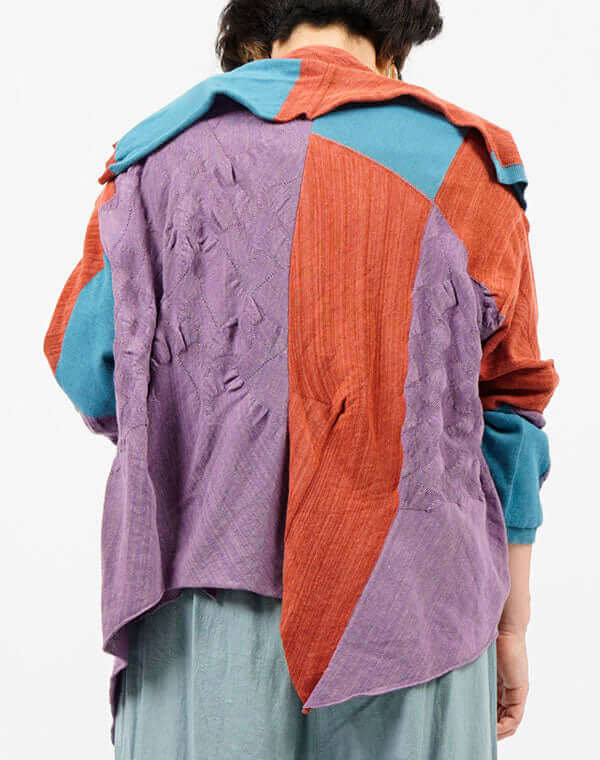 
                  
                    Load image into Gallery viewer, リンクス柄カーディガン / BEH07029WA
                  
                