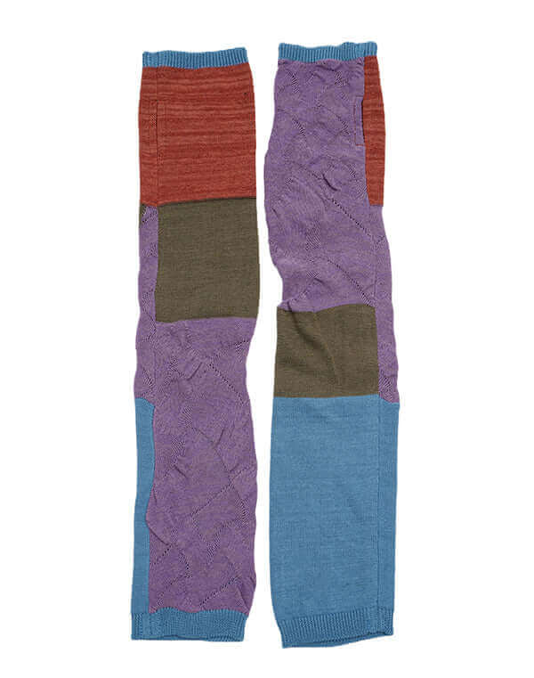 
                  
                    Load image into Gallery viewer, リンクス柄ロングアームカバー / BEH07031WA
                  
                