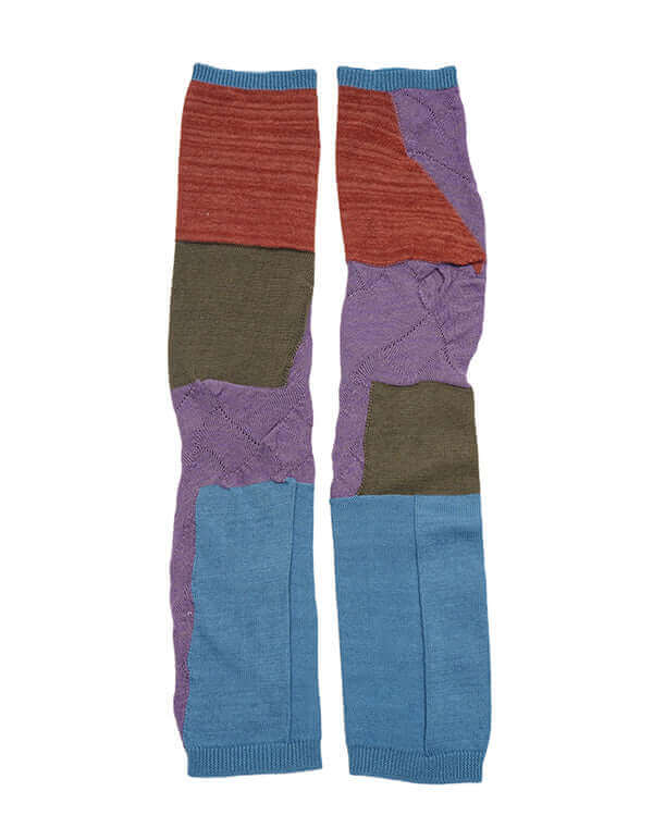 
                  
                    Load image into Gallery viewer, リンクス柄ロングアームカバー / BEH07031WA
                  
                