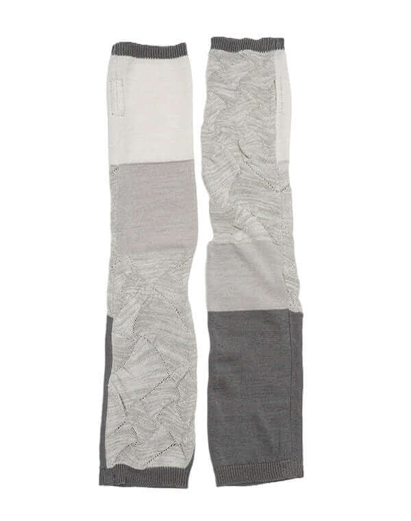 
                  
                    Load image into Gallery viewer, リンクス柄ロングアームカバー / BEH07031WA
                  
                