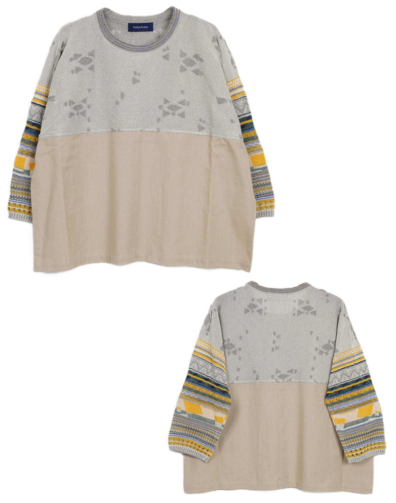 ニットドッキングプルオーバー / BEH07059WA