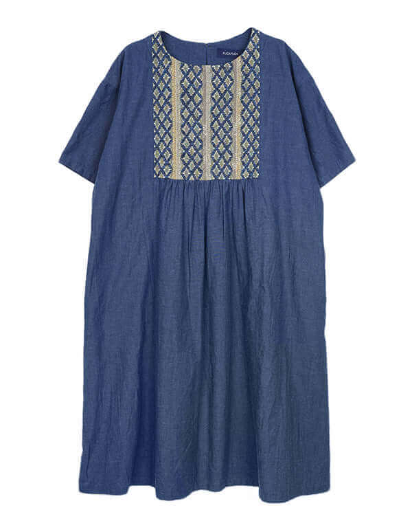 
                  
                    Load image into Gallery viewer, レース付きフレアワンピース / BEH07060WA
                  
                