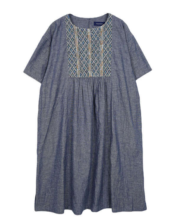 
                  
                    Load image into Gallery viewer, レース付きフレアワンピース / BEH07060WA
                  
                