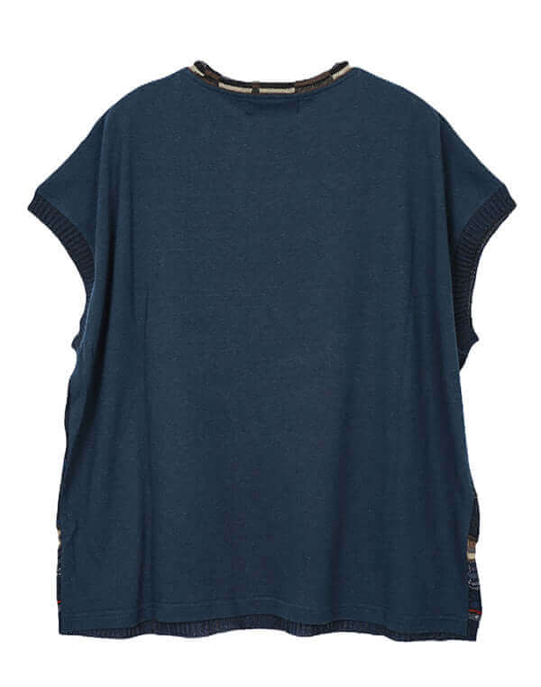 
                  
                    Load image into Gallery viewer, 綿麻ジャージーニットドッキングベスト / BEH07070WA
                  
                