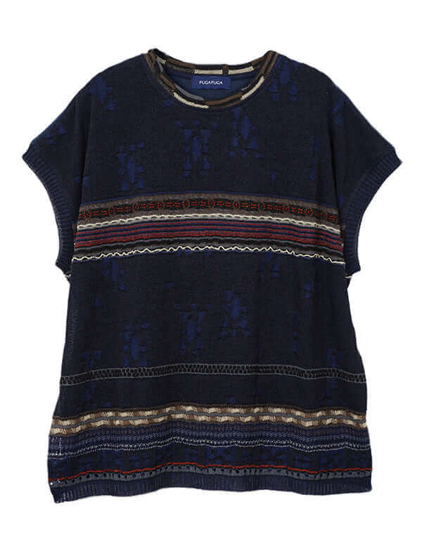 
                  
                    Load image into Gallery viewer, 綿麻ジャージーニットドッキングベスト / BEH07070WA
                  
                