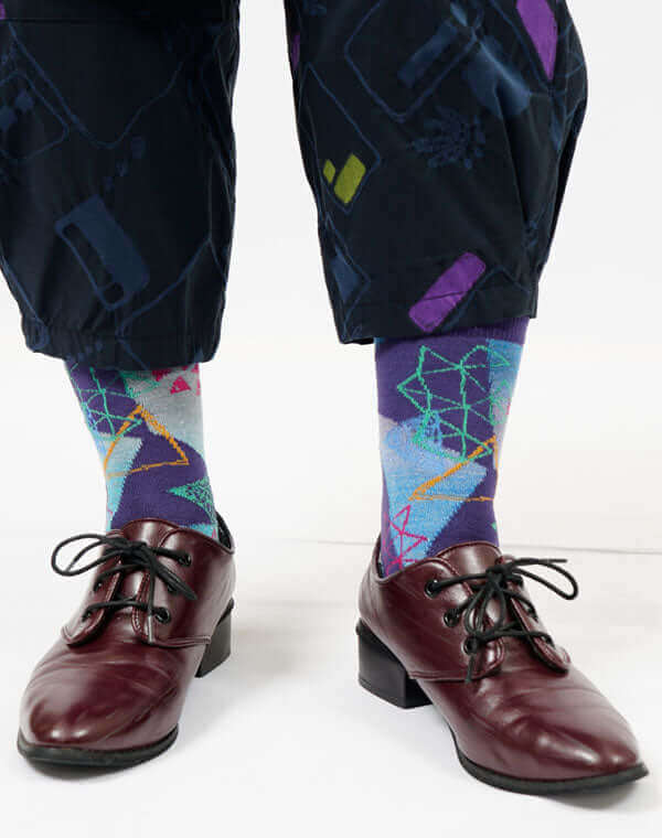 三角柄ソックス / BEH07075WA