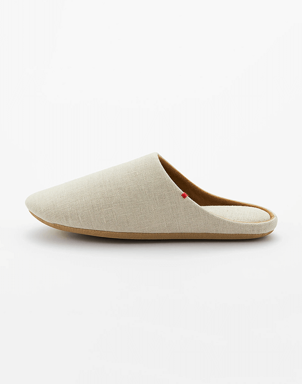 
                  
                    Load image into Gallery viewer, 麻のスリッパ sahura さふら - ライトベージュLサイズ / 903483253002
                  
                