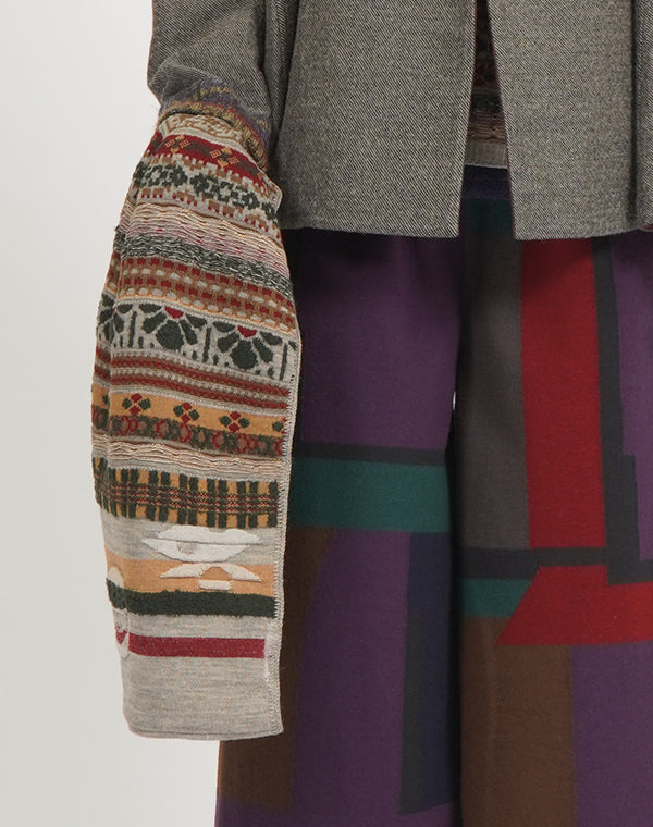 
                  
                    Load image into Gallery viewer, MIX ジャカードマフラー / BEF07608WA
                  
                