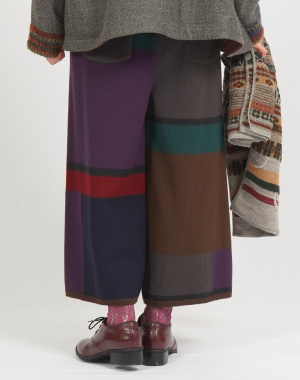 
                  
                    Load image into Gallery viewer, 圧縮ウールニットパンツ / BEF07635WA
                  
                