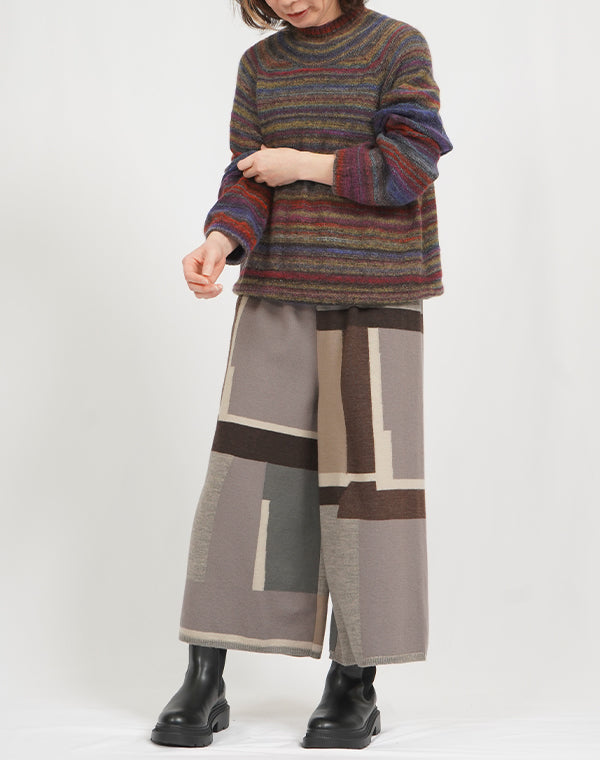 
                  
                    Load image into Gallery viewer, カラーグラデーションシームレスプルオーバー / BEF07644WA
                  
                