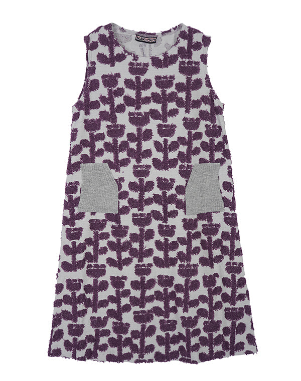 
                  
                    Load image into Gallery viewer, カットフラワージャージーワンピース / BEA01515WA
                  
                